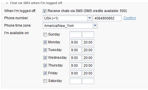 HelpOnClick-Chat Support via SMS