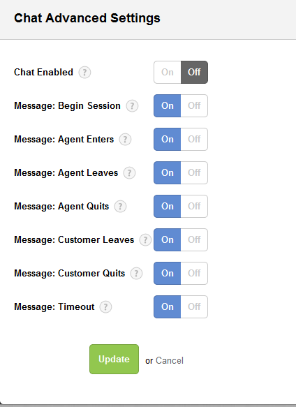 Install the chat widget on your Desk.com support portal